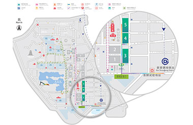 2022-第30届健博会-北京首钢园展-展会平面图